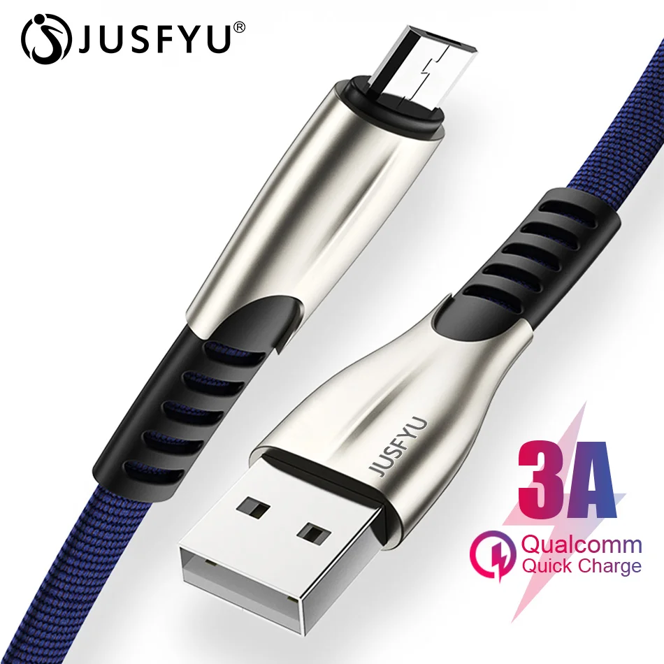 Micro USB кабель для Xiaomi Redmi Note 5 данных, зарядныйusb-кабель для быстрой зарядки Зарядное устройство для samsung S6 S7 Huawei, OPPO microusb кабель Micro-USB