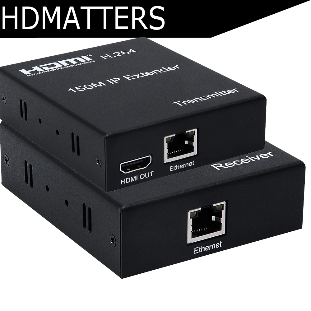 Hdmateries до 150 м HDMI удлинитель разветвитель по одному cat5e/6 кабель на основе TCP/IP(один TX для многих RX поддерживается