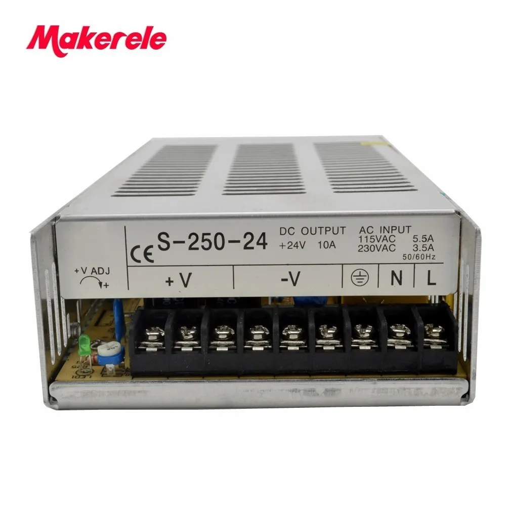 DC12/24 V импульсный источник питания 15-500W светильник ing трансформаторы светодиодный адаптер питания для светодиодных лент светильник
