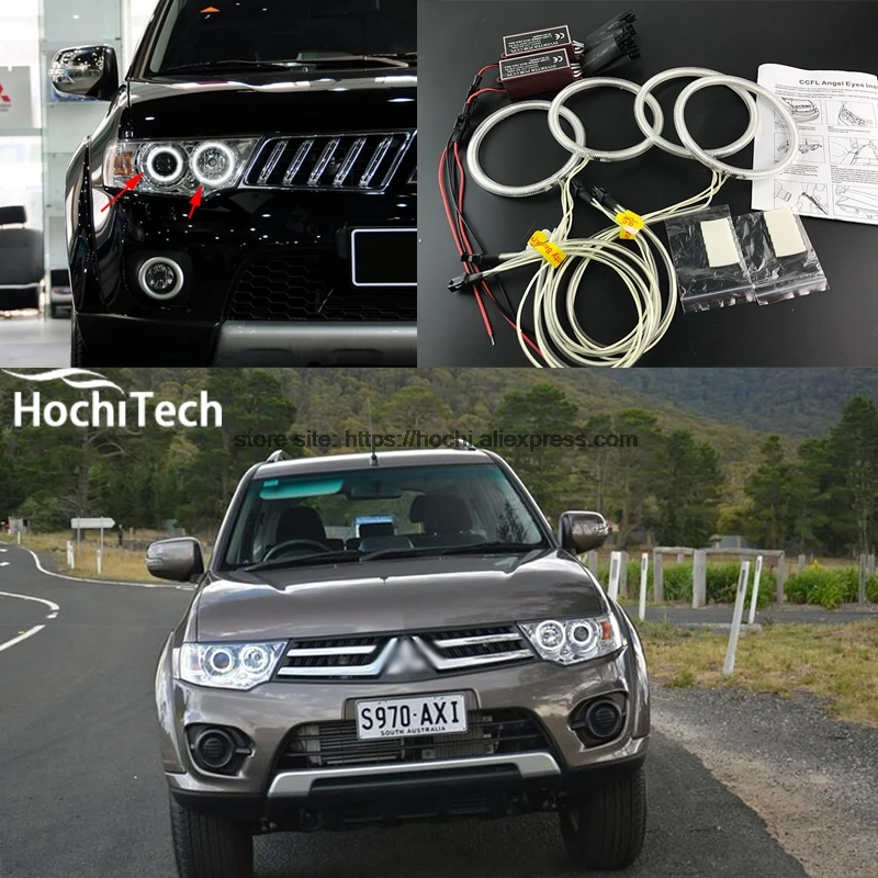 Отличный комплект HochiTech CCFL с ангельскими глазами ультраяркое освещение фар для