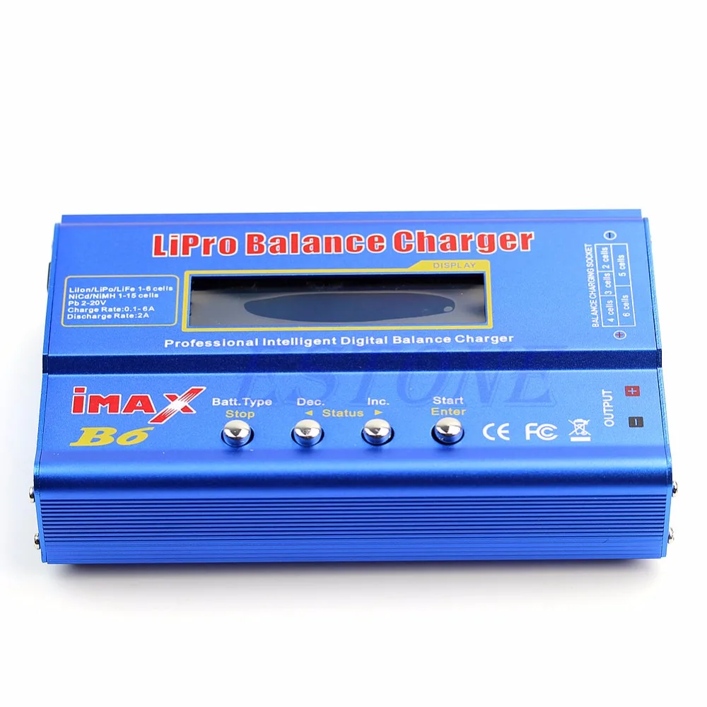 Новый ЖК экран цифровой RC Lipo NiMh батарея баланс зарядное устройство iMAX B6 для Льва