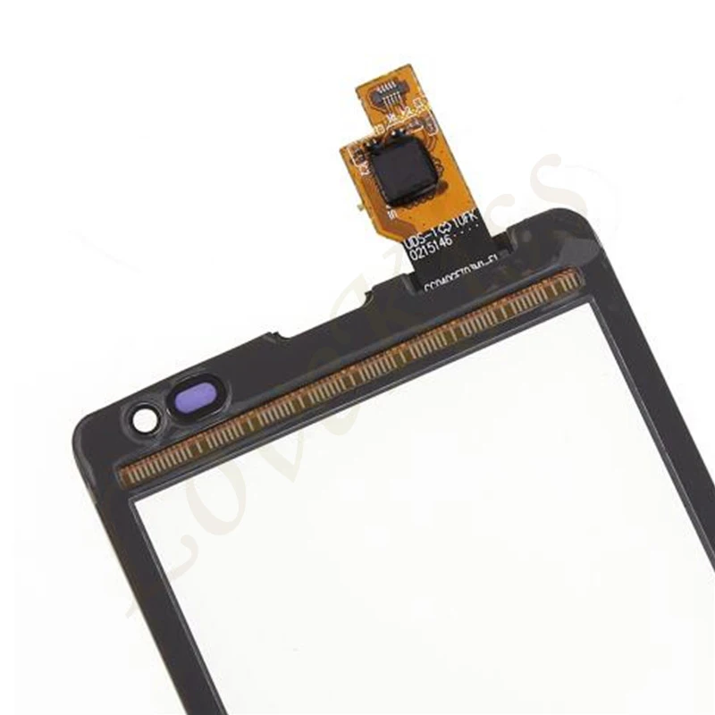 Сенсорный экран дигитайзер панель для Nokia Microsoft Lumia 435 532 N435 N532 внешнее стекло