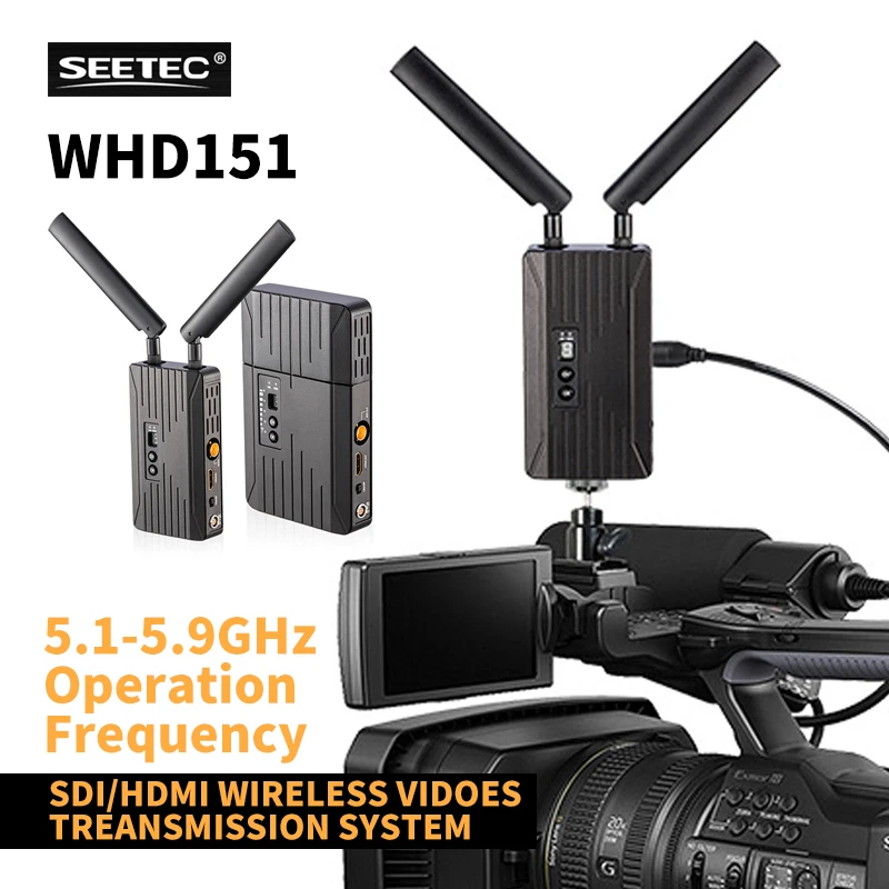 WHD151 150 м SDI/ HDMI совместимых с Беспроводной передачи видеосигнала Системы 1080P HD