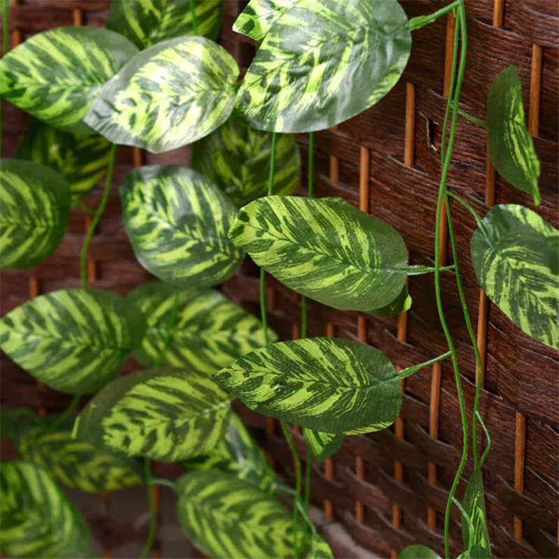 

12pcs/lot 240m Artificial Ivy Leaves Flower Vine Home Decor Party Wedding Decoration Mariage Fake Artificial Plants
