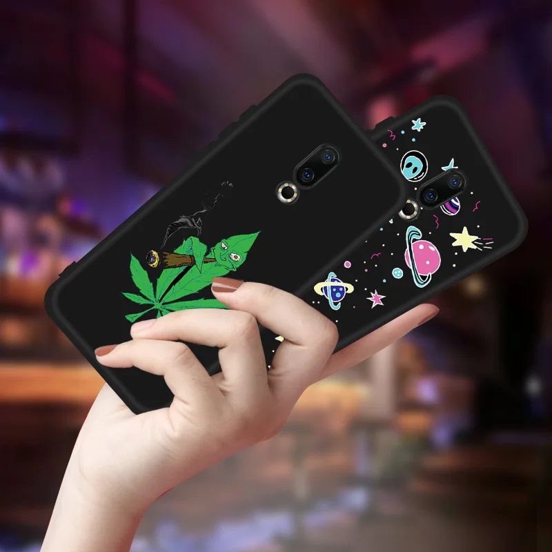 Матовый Силиконовый чехол для телефона Meizu Note 9 8 16 M6 X8 с рисунком звезды космоса