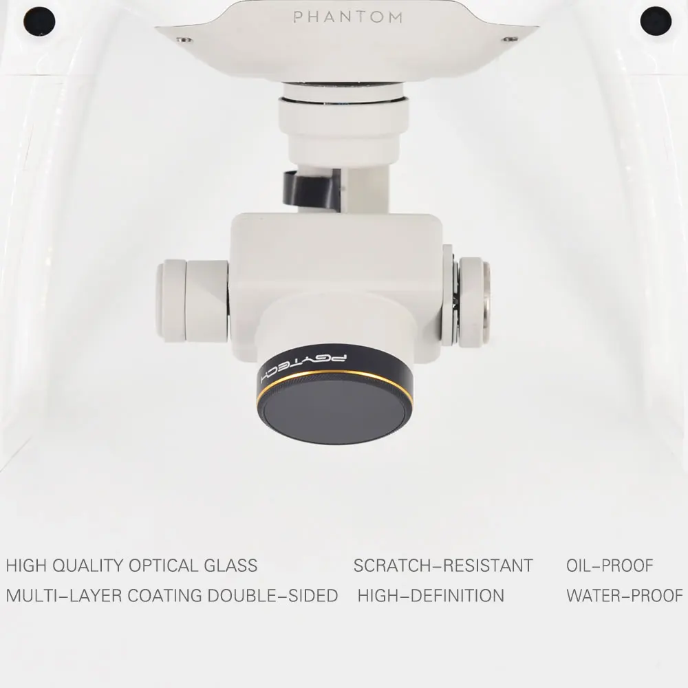 PGYTECH DJI phantom 4 Pro аксессуары фильтры для объектива UV ND4 8 16 32 CPL фильтр Дрон gimbal RC