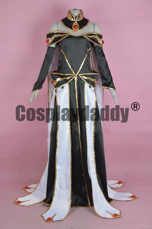 Код Geass: Lelouch of Rebellion C.C. Костюм Королевы для косплея F006 |