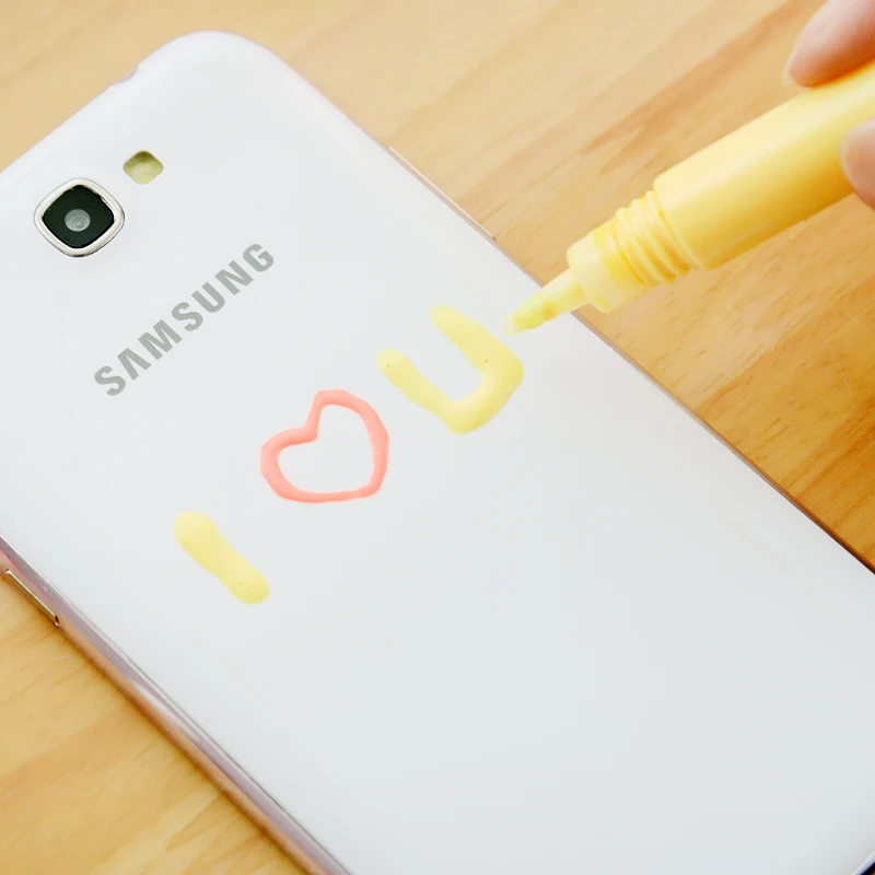 12 цветов/набор светящаяся ручка без излучения | Канцтовары для офиса и дома