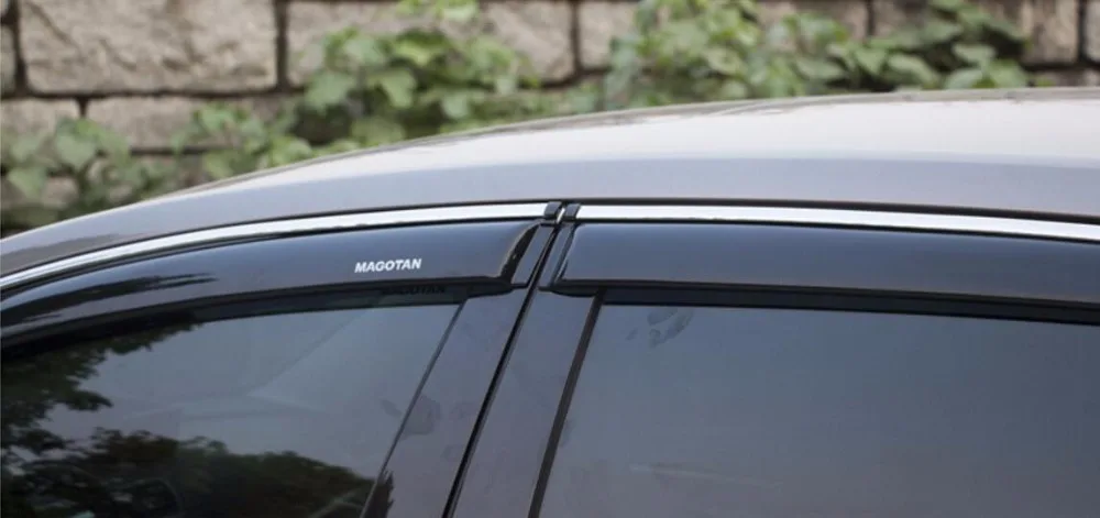 Дождевик для окна автомобиля Osmrk volkswagen passat b7 2012 16 хромированный|visor visor|visor for carvisor