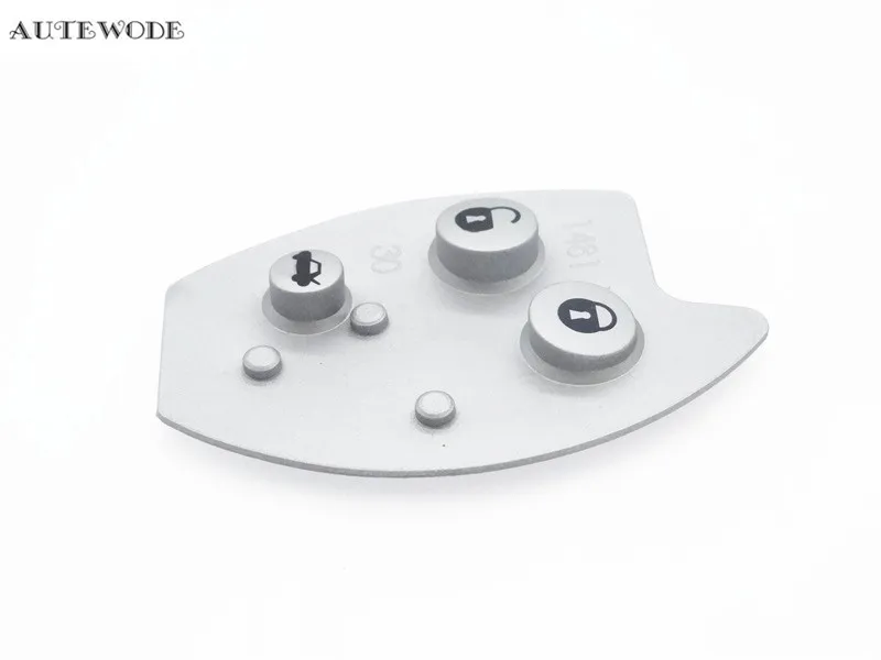 AUTEWODE New 3 Buttons Remote Key Fob Rubber Pad Mat Replacement For Citroen Xsara C5 Silicone Auto Cover | Автомобили и