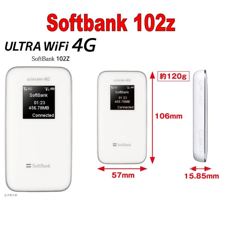 Лот из 100 шт. ZTE Wi Fi 4G SoftBank 102z LTE Мобильная компиляция java приложений точку доступа 4