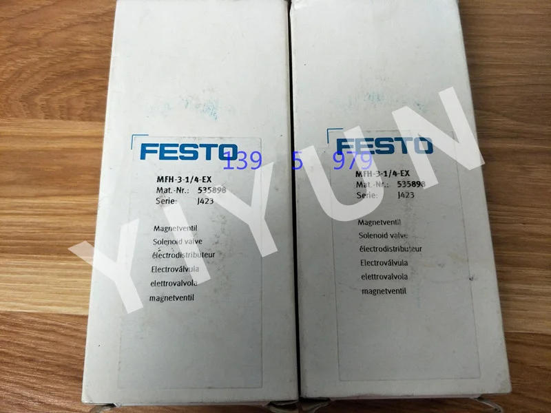 MFH-3-1/4-S 7959 MFH-3-3/4-S 11968 MFH-3-3/4 11967 MFH-3-1/4-S-EX 535901 FESTO Solenoid valve Pneumatic components | Обустройство