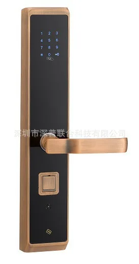 Factory direct mifare card lock security door RFID electronic locks intelligent |