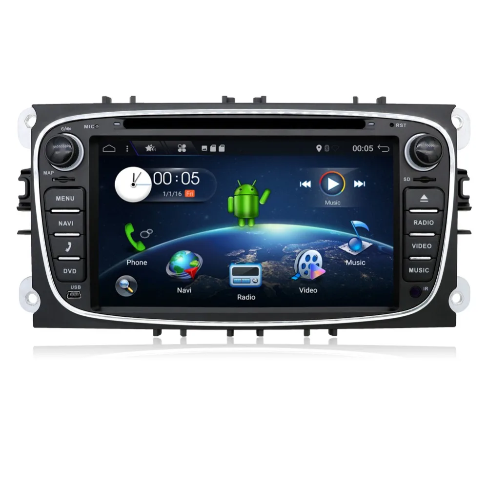 8 ядер в тире Android 9,0 для ford для focus 2 mondeo 2Din Автомагнитола gps Навигация DVD плеер стерео видеокамера BT автомобильный ПК CD WiFi парковка