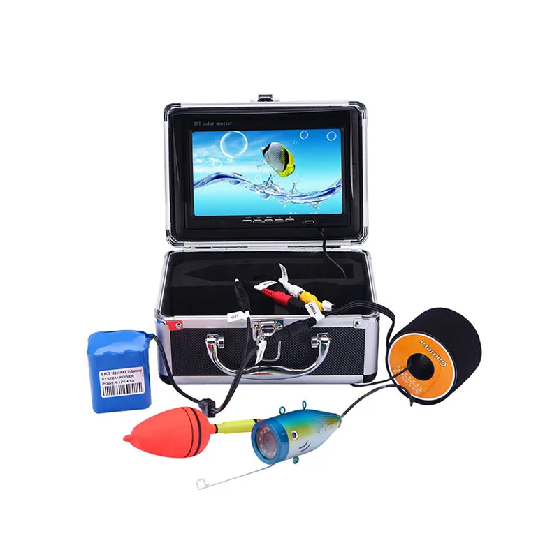 7 &quotlcd 15 м 30 50 кабель 12 шт C ИК подсветкой рыболокатор Камера Подводная ледяная