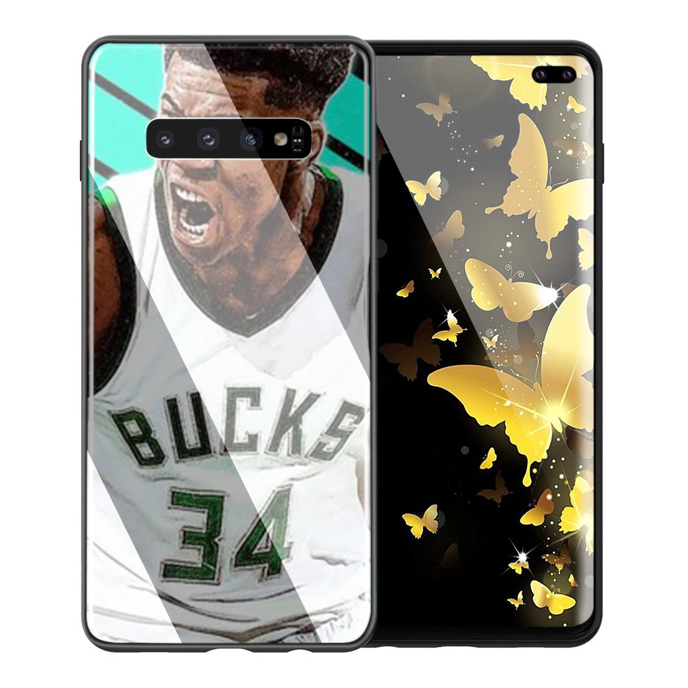 TG1 Lavaza Antetokounmpo ИС «Томас и его Стекло чехол из термопластичного полиуретана для Samsung Note 8 9 S7 S8 S9 S10 A10 A20 A30 A40 A50 A60 A70 Edge Plus - Цвет: TG1
