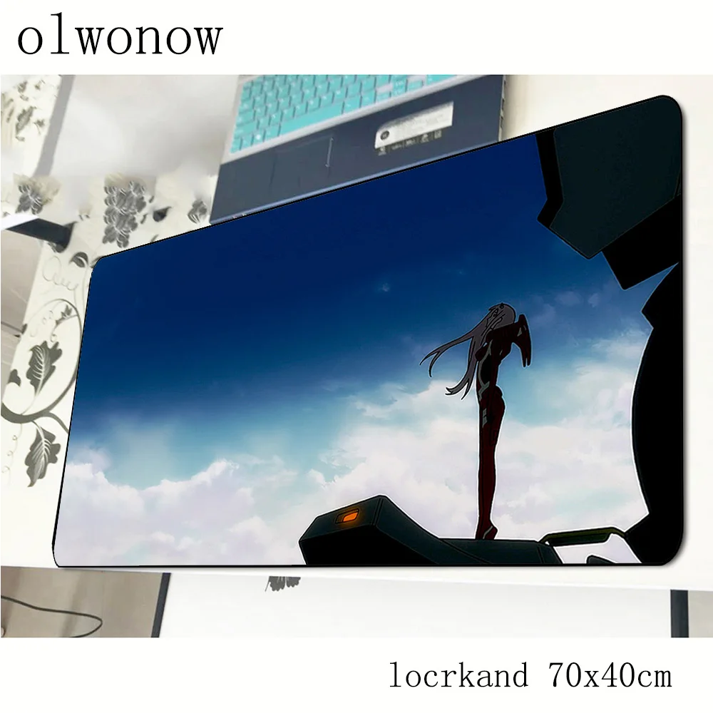 Darling в franxx коврик для мыши gamer подарки 700x400x2 мм notbook игровой лучший от