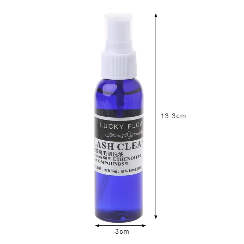 

HUAMIANLI 50ml Eyelash Cleanser For Eyelashes Extension To Clean Eyelashes Before Planting