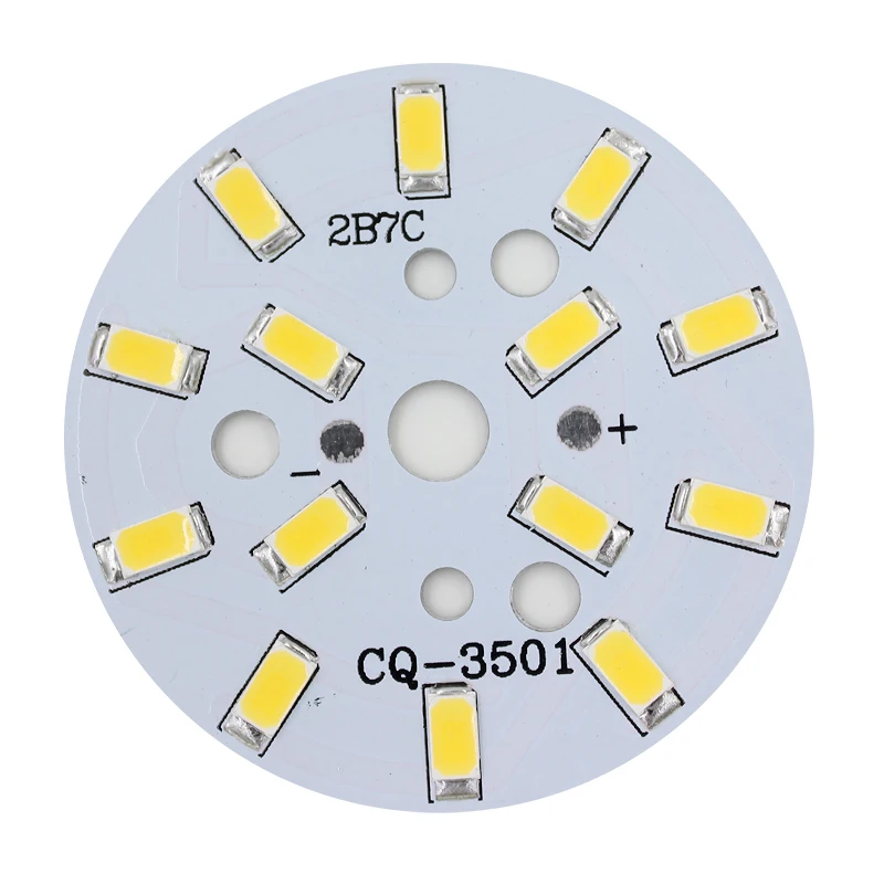 Бесплатная доставка 3 Вт 5 7 9 12 15 18 20 24 5630 яркость SMD светильник светодиодный панель