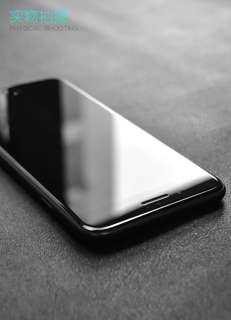 Новинка 5D закаленное стекло для iPhone 6S 6Plus 9H закругленное Взрывобезопасное
