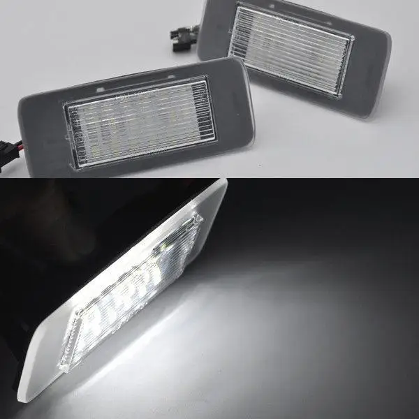 

2x Error Free 18-LED License Plate Lights For opel Astra J estate 2010-2016
