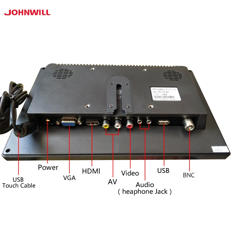 10," ips сенсорный экран 1920x1200 HDMI VGA/AV USB флеш-накопитель емкостный ЖК-монитор промышленный компьютер ПК автомобильная игра