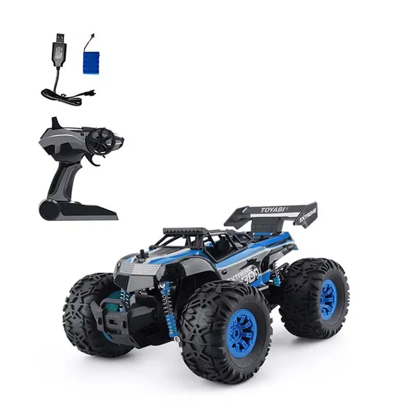 Белый Радиоуправляемая машина 2,4G 1/18 Monster Truck, машинка с дистанционным управлением, игрушки с управлением, модель внедорожника, грузовик 15 км/ч, Радиоуправляемая машинка, игрушечные машинки - Цвет: Белый