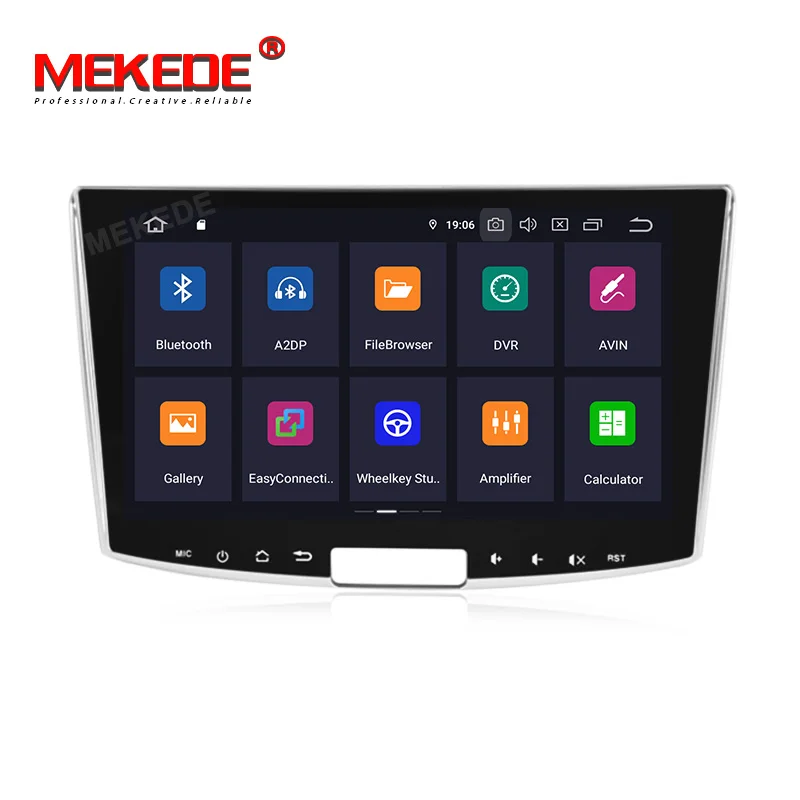 MEKEDE 10," PX30 Android 9,0 автомобильный dvd мультимедийный стерео для Volkswagen VW Passat B6 B7 CC Magotan 2011- gps navi авторадио