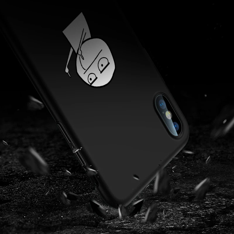 Силиконовый чехол-накладка для iPhone X, 8, 7, 6, 6s plus, чехол для телефона с мультяшным рисунком, чехол для iPhone XS Max, XR, чехол