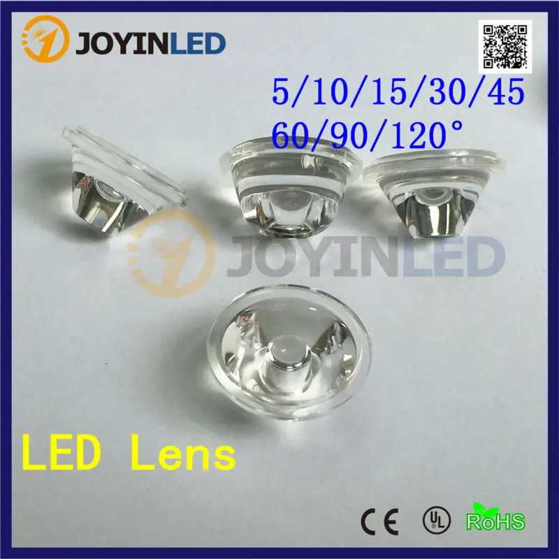 Светопроницаемость 200 шт./лот светодиодные линзы высокой мощности 92% оптические