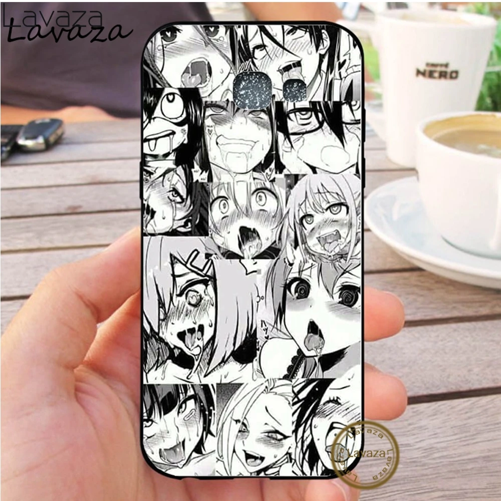 8 Lavaza аниме девочка мультфильм Япония лица Силиконовый чехол для samsung A3 A5 A6 плюс A7 A8 A9 A10 A30 A40 A50 A70 J6 - Цвет: 8