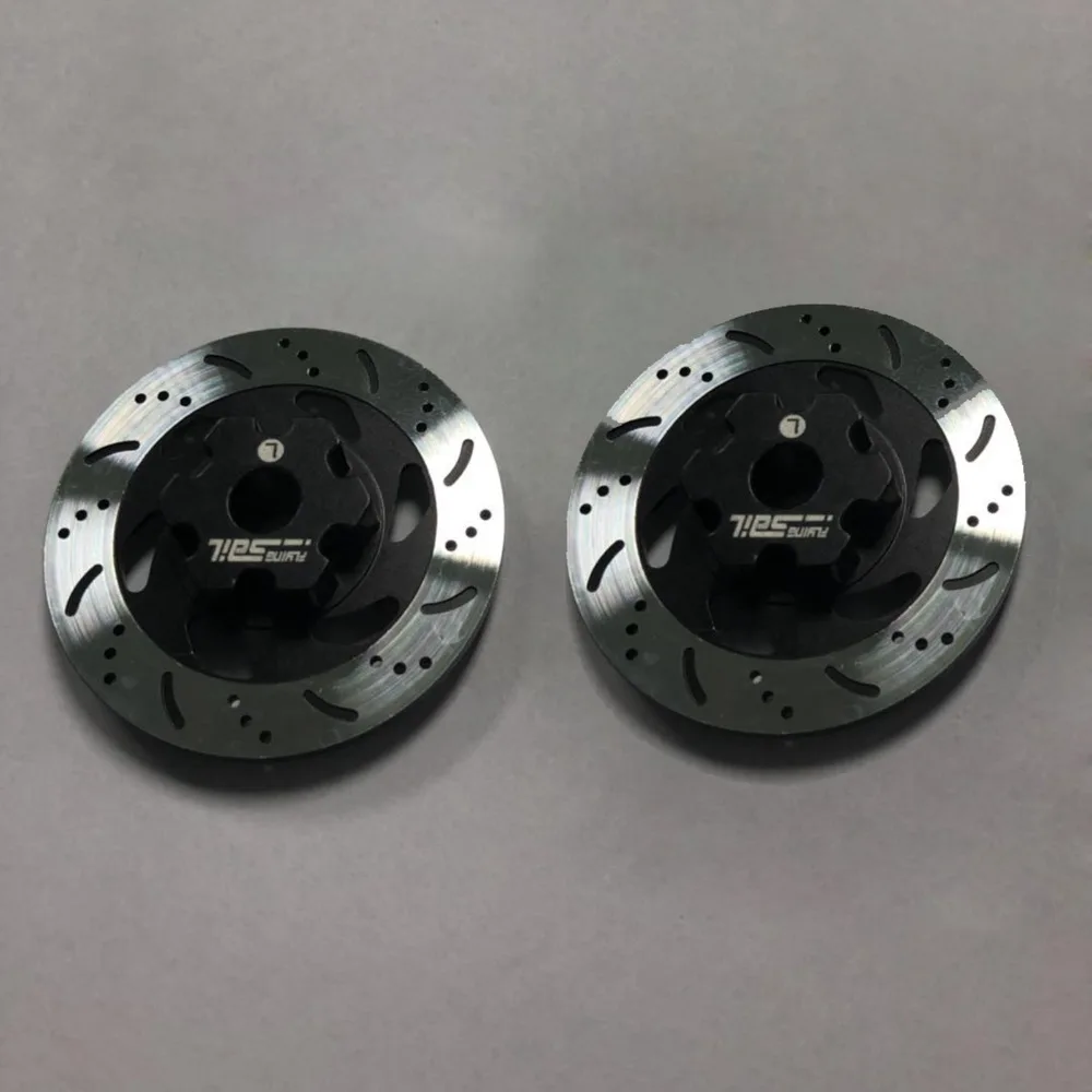 1 пара алюминиевых тормозных колодок Дисковый привод ступицы для 1/7 TRAXXAS