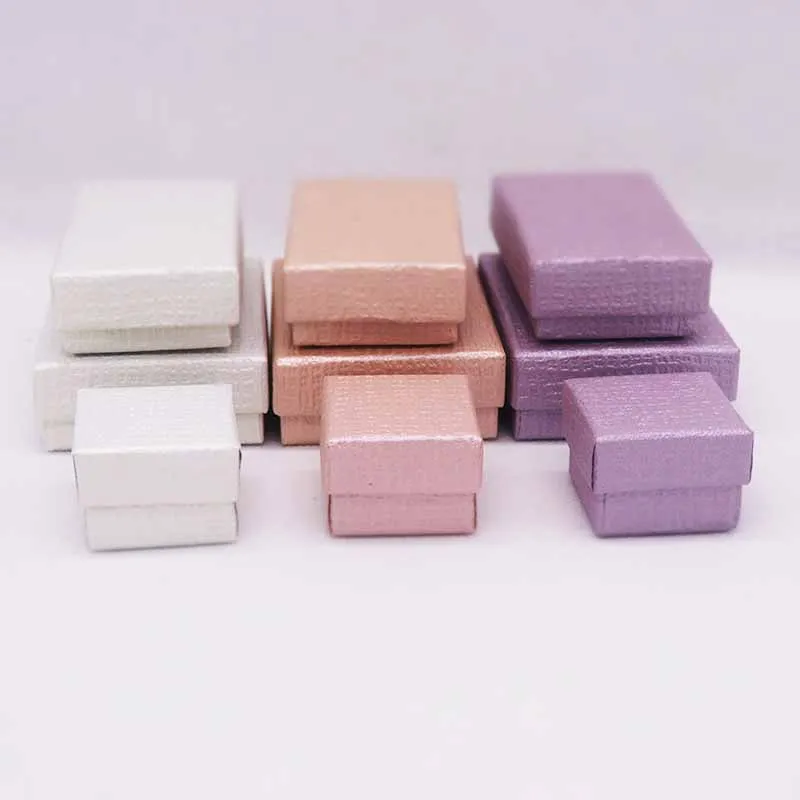 Симпатичные коробки кольца полезные цвета черные/белые/светло фиолетовые/желтые