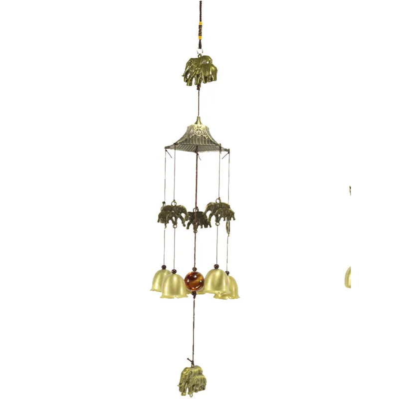 5 колокольчиков медный сплав колокольчики Антикоррозийные звуковые двери двора