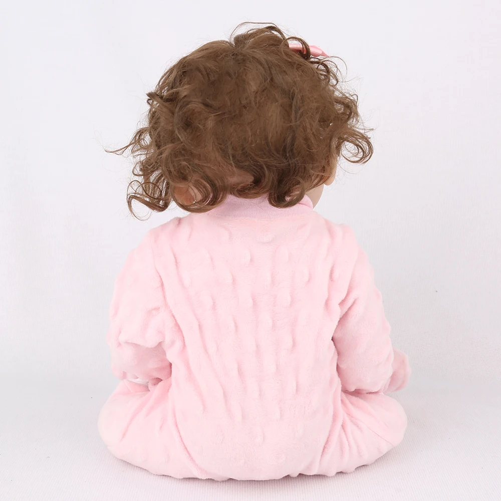 NPKDOLL Reborn Baby 18 дюймов Полностью виниловые реалистичные игрушки Bebe для детей детские поддельные детские развивающие ванны для детей Playmate Babe Boneca