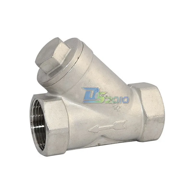 MEGAIRON BSPT 1 1/4 &quotDN32 CF8M WYE фильтрующий клапан из нержавеющей стали SS316 с сеткой 00 мм