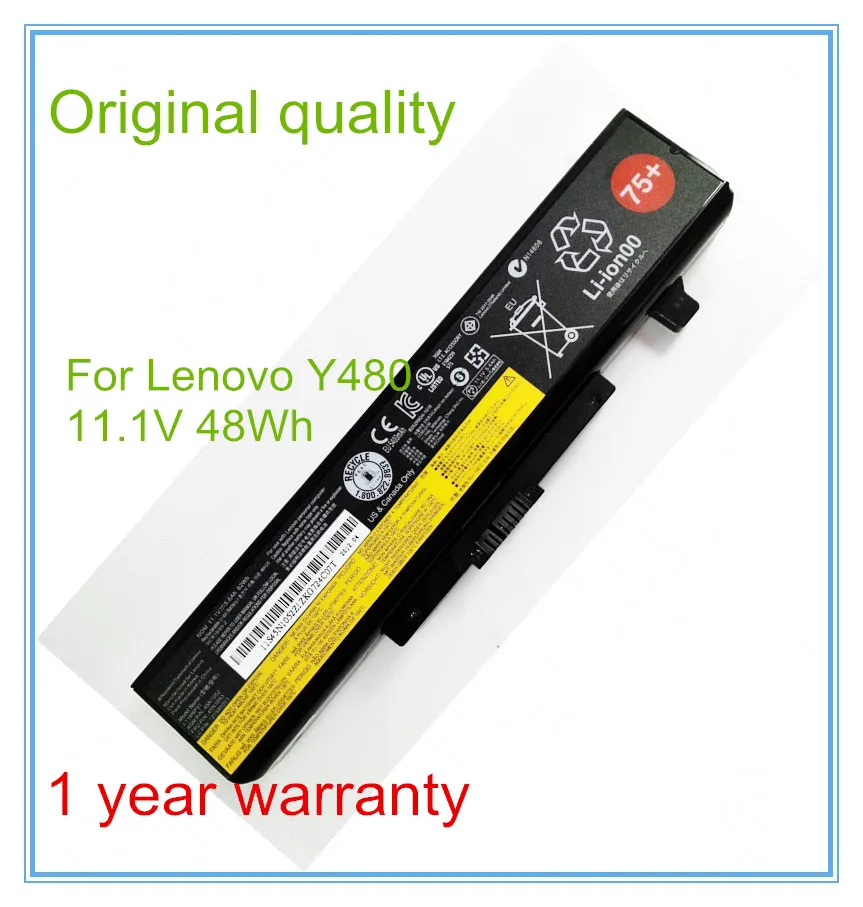 Оригинальный аккумулятор для G480 G485 G585 G580 Y480 Y580 Z380 Z480 Z580 Z585 Z485 121000675 45N1048 L08M6D23 L11N6R01 L11S6F01