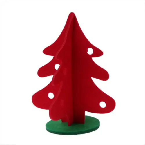 Рождественский подарок 1 шт. мини ПК с желтыми шариками декоративное дерево