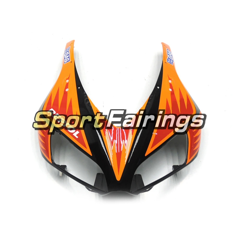 Мотоцикл Комплект полного обтекателя зеленый черный оранжевый Кузовной обвес для Honda CBR1000 RR Год 06 07 2006 2007 Carene on.