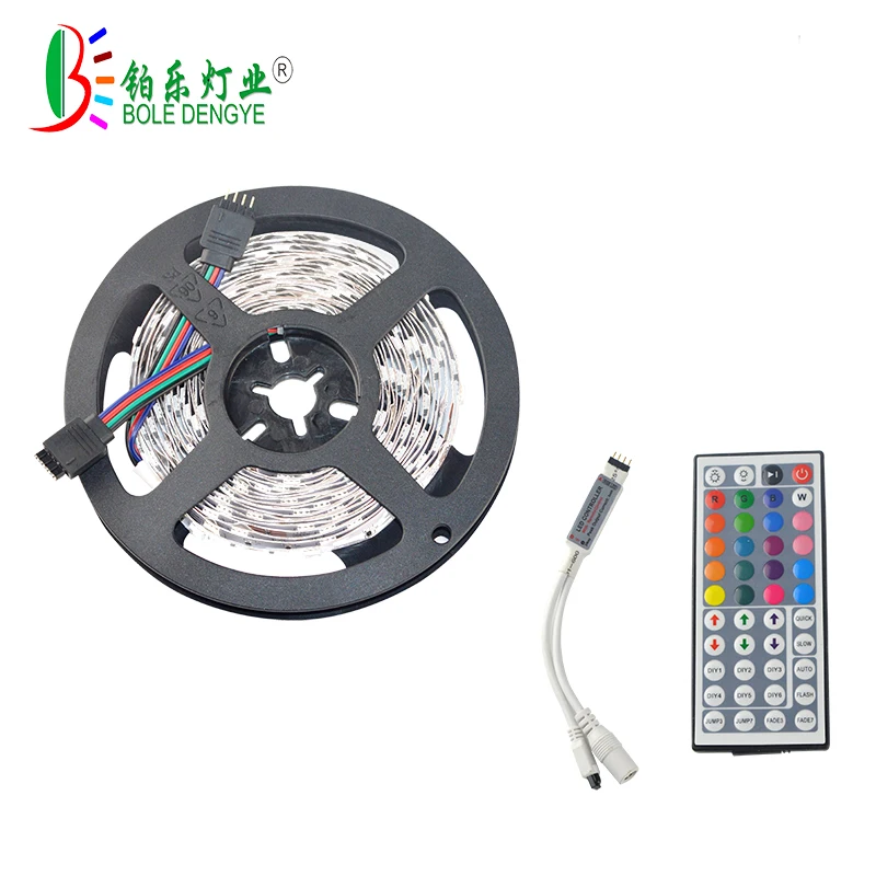 Неоновая лента BOLE DENGYE 5 м 5050RGB не водонепроницаемая 10 15 12 В светодиодная