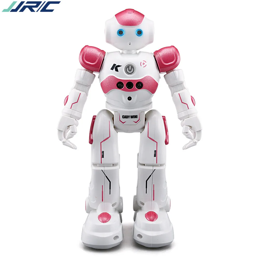 

RC Robot Toy JJRC R2 USB Charging Singing Dancing Gesture Control Blue Pink For Kids Children Gift Presents