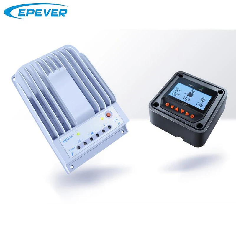EPEVER 40A 12V 24V New Tracer 4215BN 40amps MPPT Solar Charge Controller Boost Float Charging voltage adjustable PC Connect work |