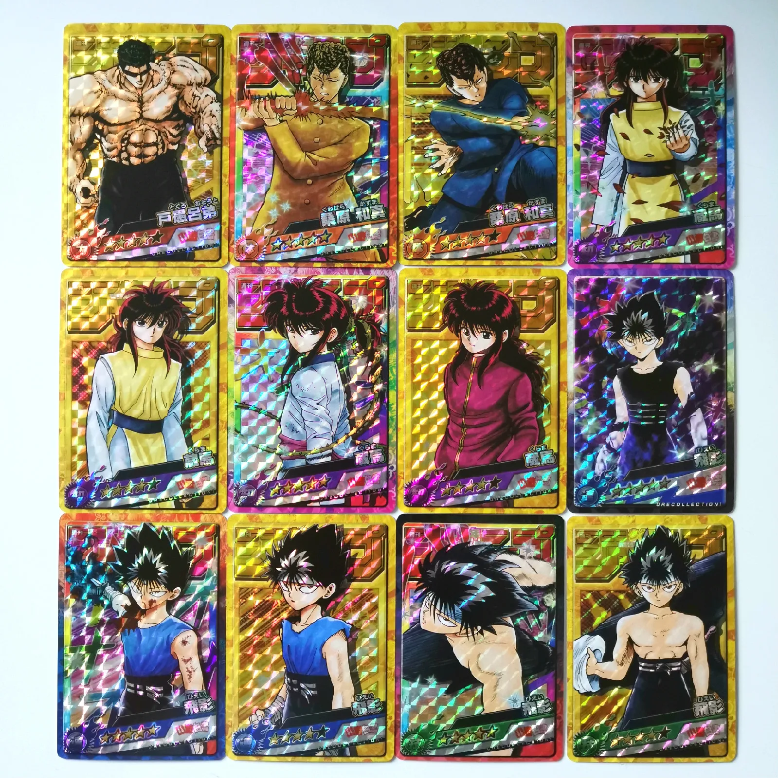 55 шт./компл. Jump Force 50th SLAM DUNK YuYu Hakusho Arale юбилейные игрушки хобби Хобби Коллекционные вещи игровая коллекция карт