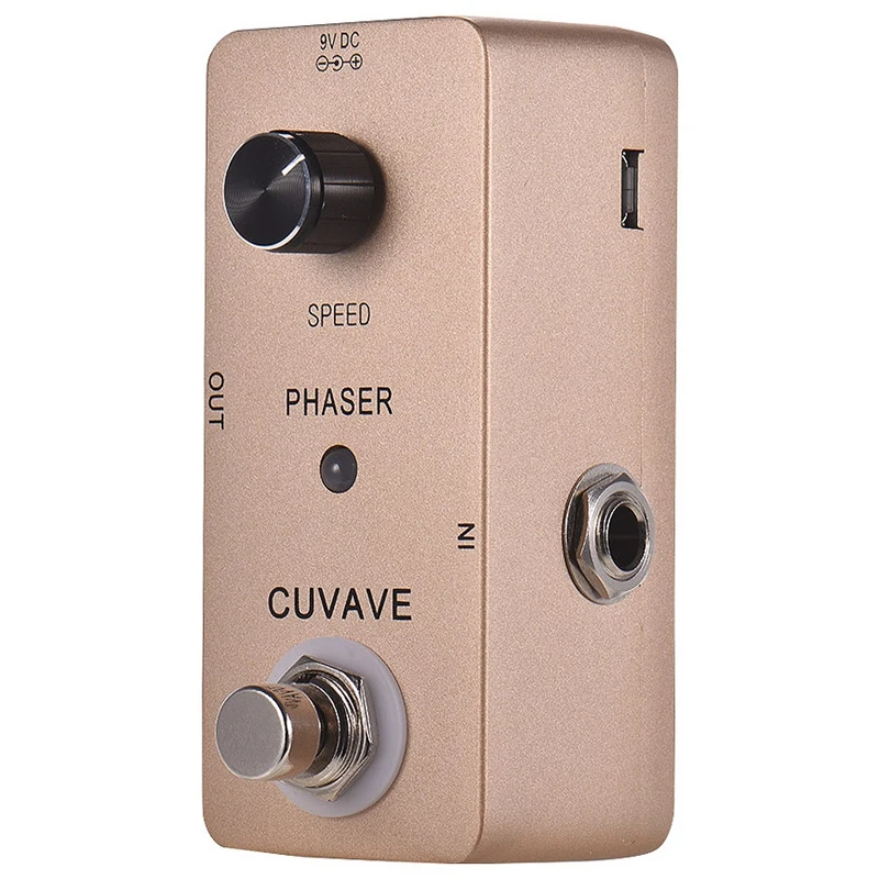 Cuvave Phaser аналоговый психоделический фазовый гитарный эффект педали цинковый