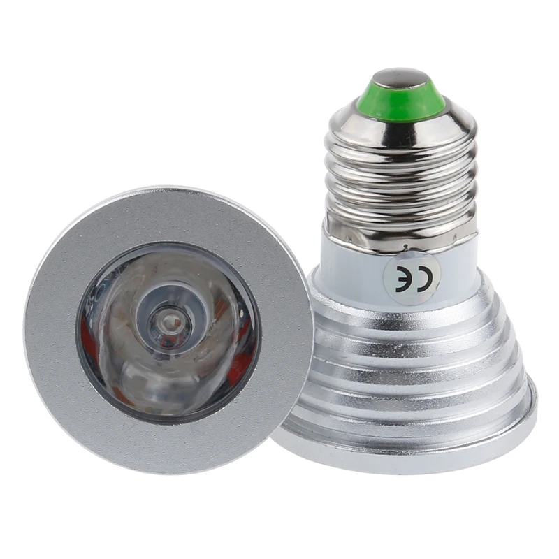 Светодиодная RGB лампа 4 Вт E27 16 цветов с ИК пультом ДУ|e27 rgb|led bulbrgb led bulb |