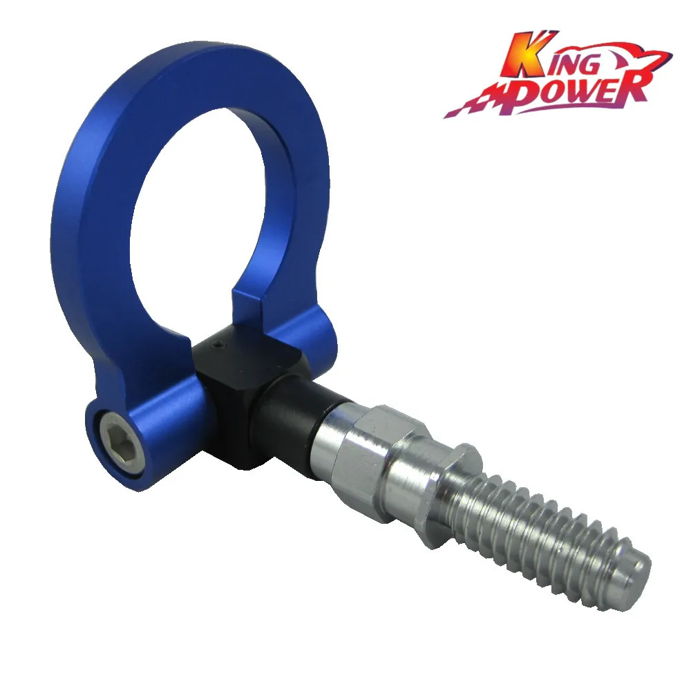 KP Бесплатная доставка универсальный T2 RACING TOW HOOK синий CNC Европейский гоночный
