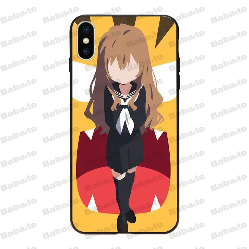 Красивый чехол для телефона Babaite Toradora с рисунком из аниме сделай сам iPhone 8 7 6 6S Plus X