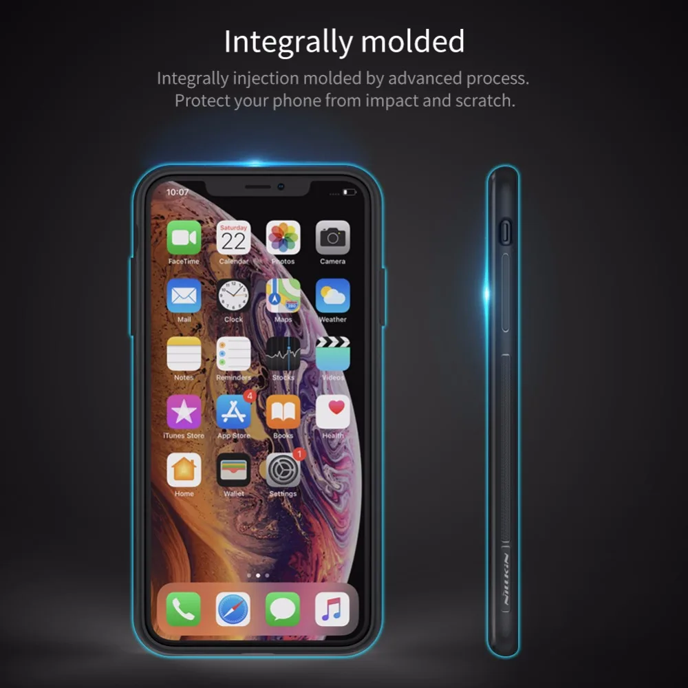 Магнитный чехол для телефона для iphone XS Max с поддержкой беспроводной зарядки Nillkin Magic iphone XS Max Магнитный чехол