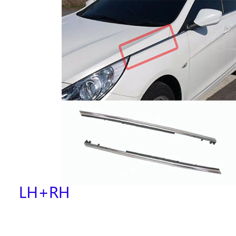 OEM Genuine Front Fender Molding Trim LH RH For HYUNDAI Sonata YF : i45 2011 - 2014 877713S001 877723S001 | Автомобили и