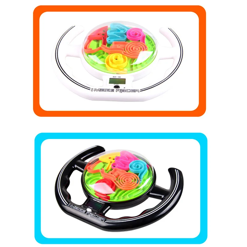 3D steering wheel maze ball a handle music toy can exercise children's intelligence and endurance. It's fun to inspire children |